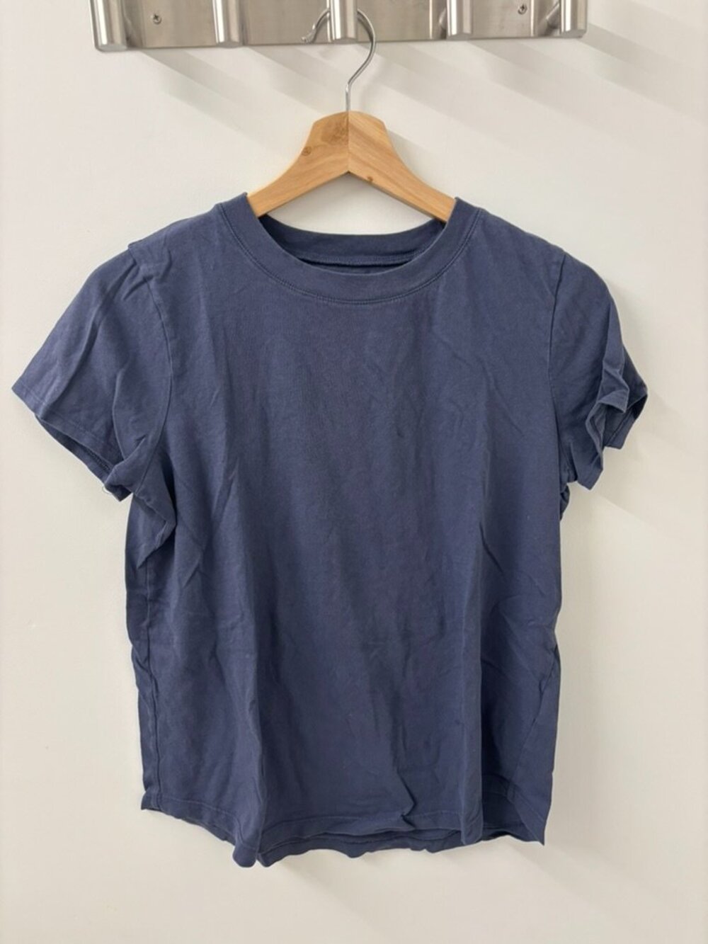 Madewell softfade navy cotton t-shift